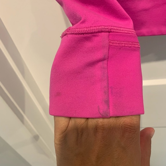 Ivivva girls, size 14, zip up jacket/sweater, pink - Picture 6 of 9